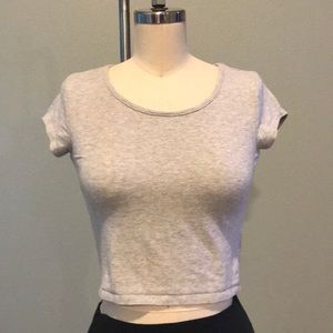 Cropped tee